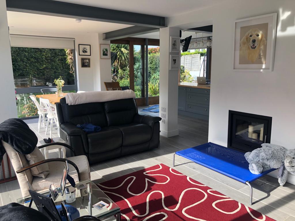 House extension over garage in Dublin 14