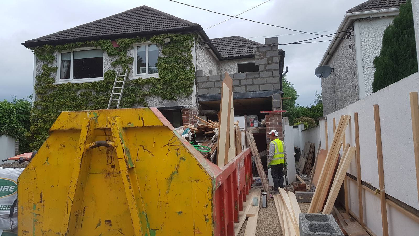 House extension over garage in Dublin 14